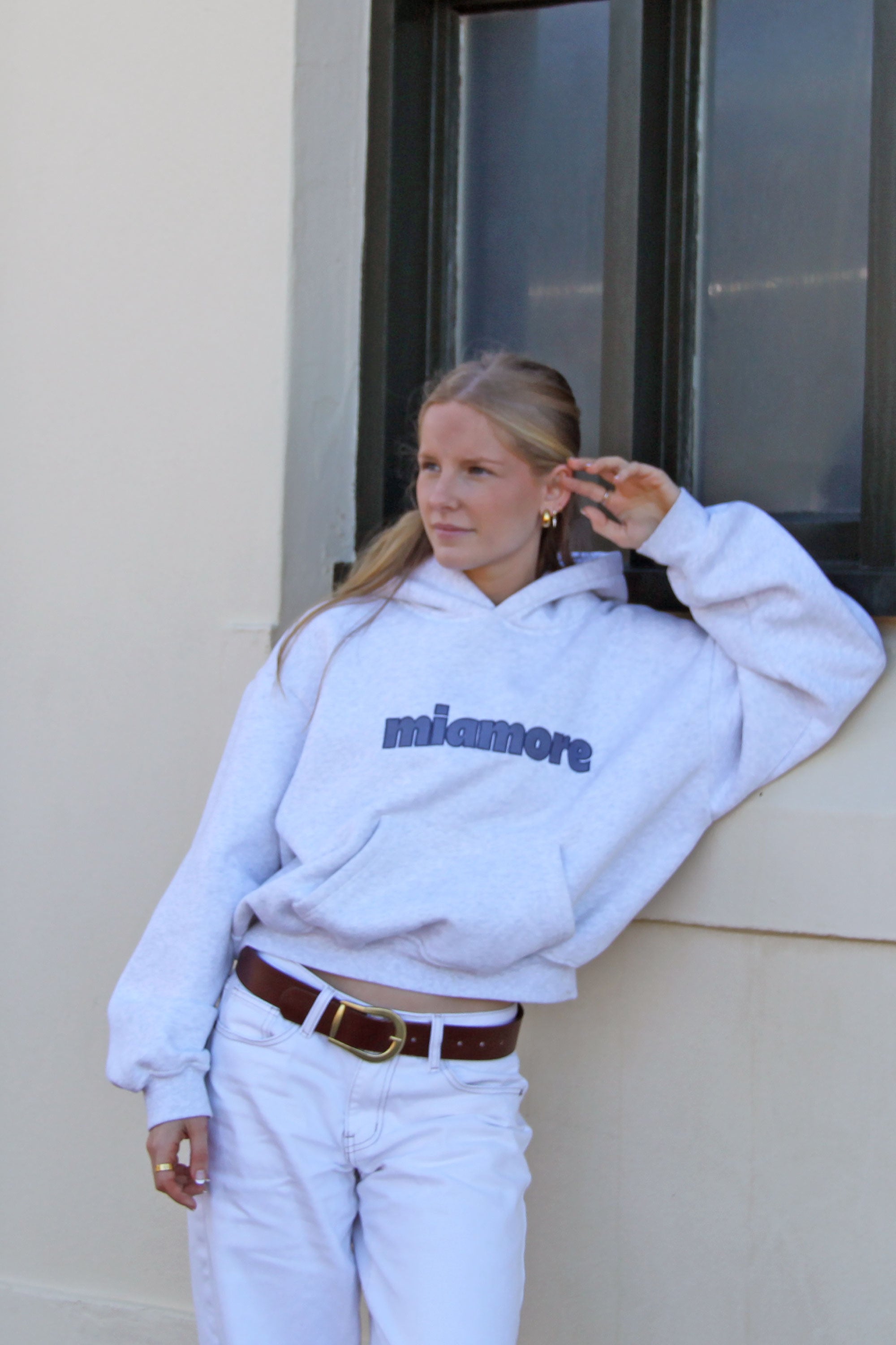 Vintage Blue Hoodie