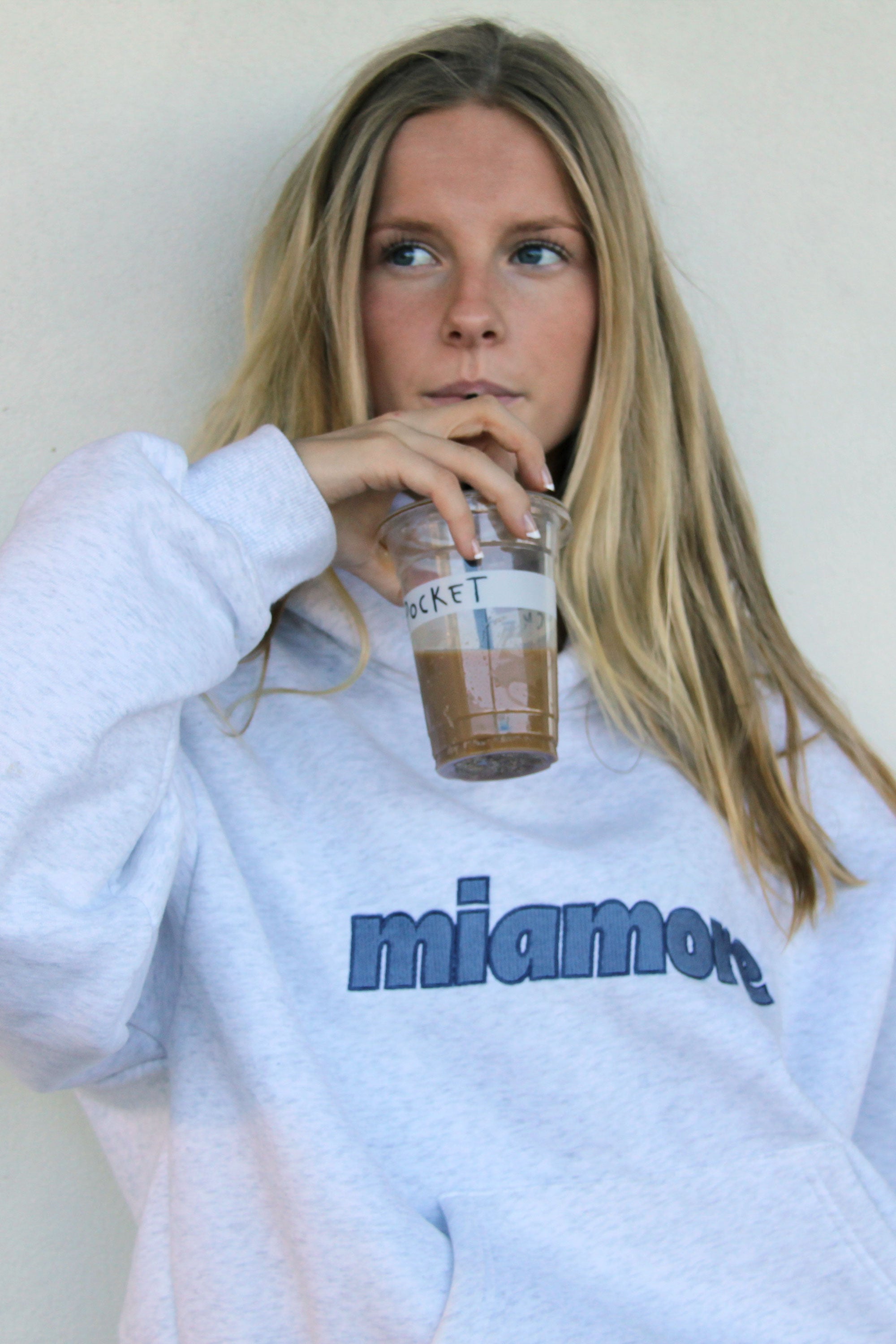 Vintage Blue Hoodie