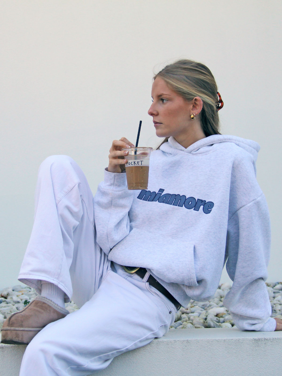 Vintage Blue Hoodie